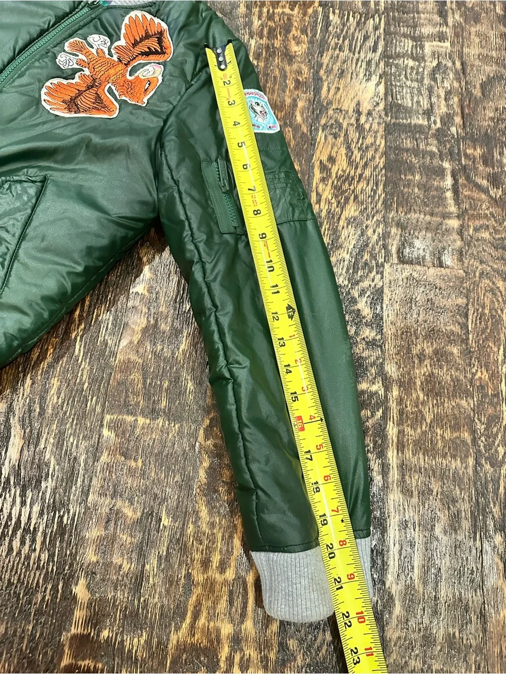 Custo Barcelona Purple Patch Label kids bomber with patch Accents